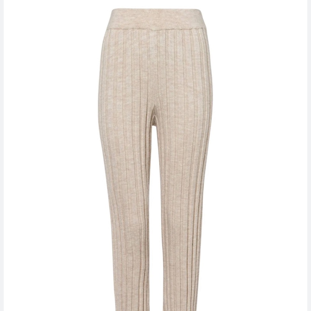 Anine Bing Val Pants - Cream